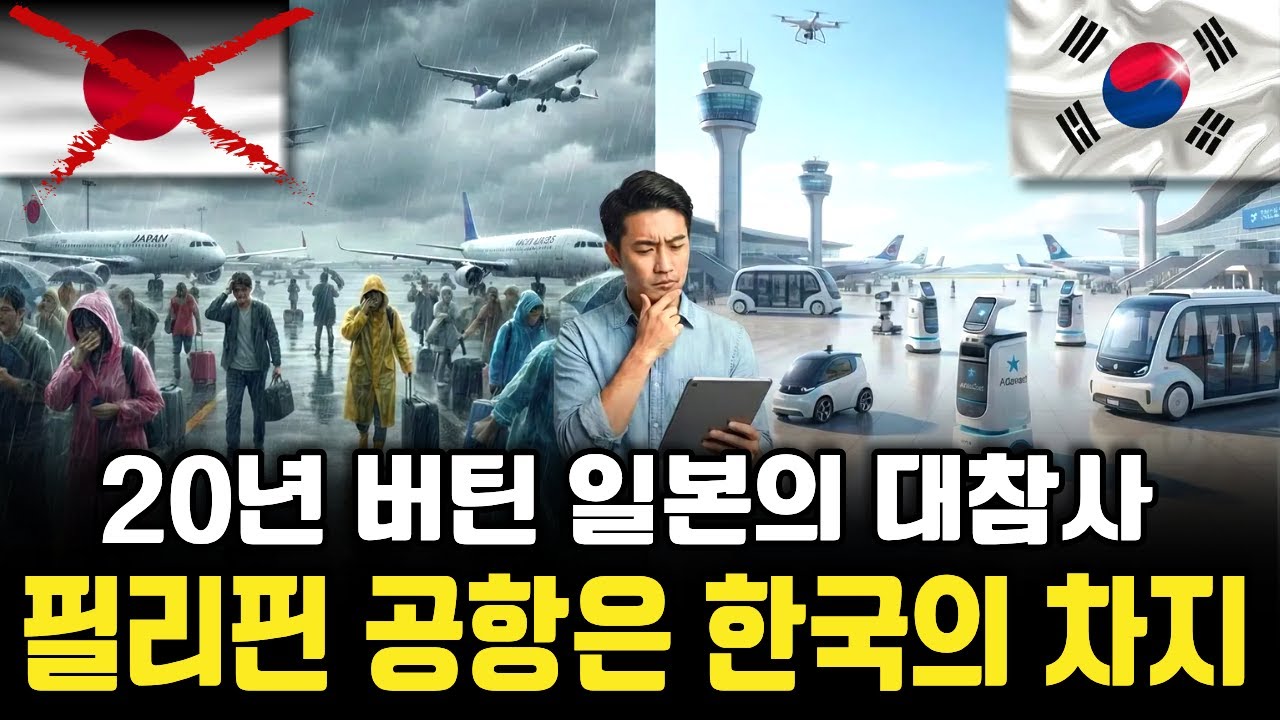 일본이 20년 간 눈독 들이던 필리핀 공항, 결국은 한국의 차지