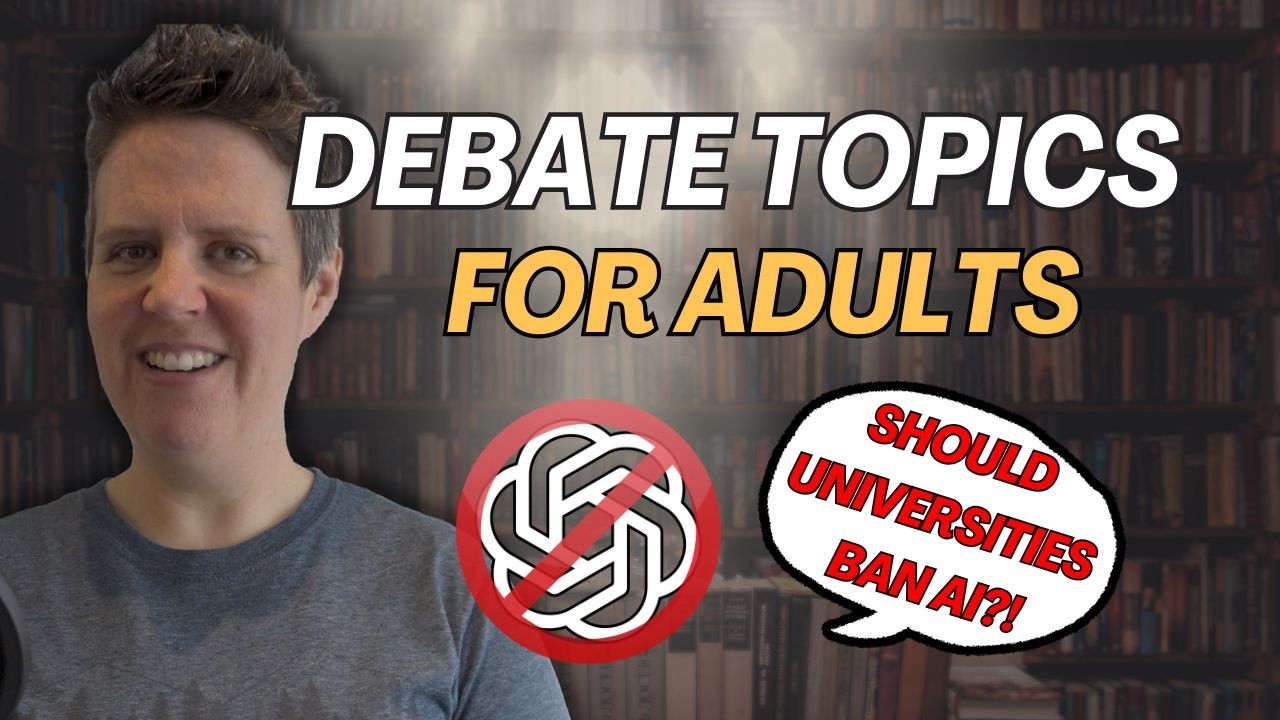 10 Controversial Educational Debate Topics for Adults | Agree or Disagree Things to Talk About