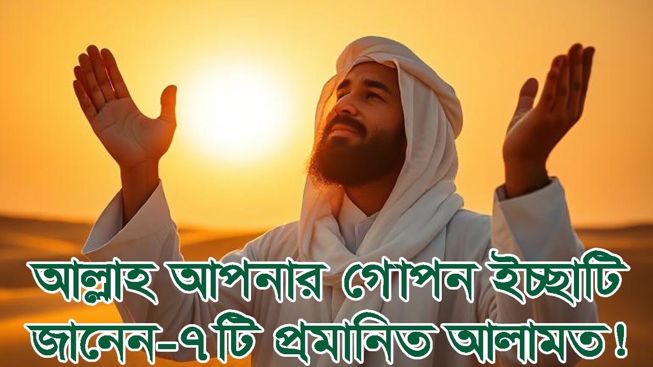 আল্লাহ আপনার গোপন ইচ্ছাটি জানেন—৭টি প্রমাণিত আলামত! 7 Signs Allah Knows Your Secret Desires #আলোরপথে