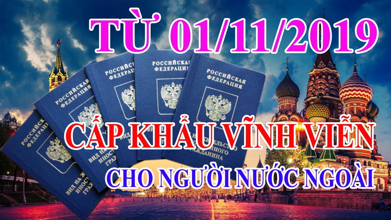 Bài 131: Thông tin mới nhất về việc cấp khẩu vĩnh viễn tại Nga | Học Tiếng Nga cơ bản | Thầy Hoàng