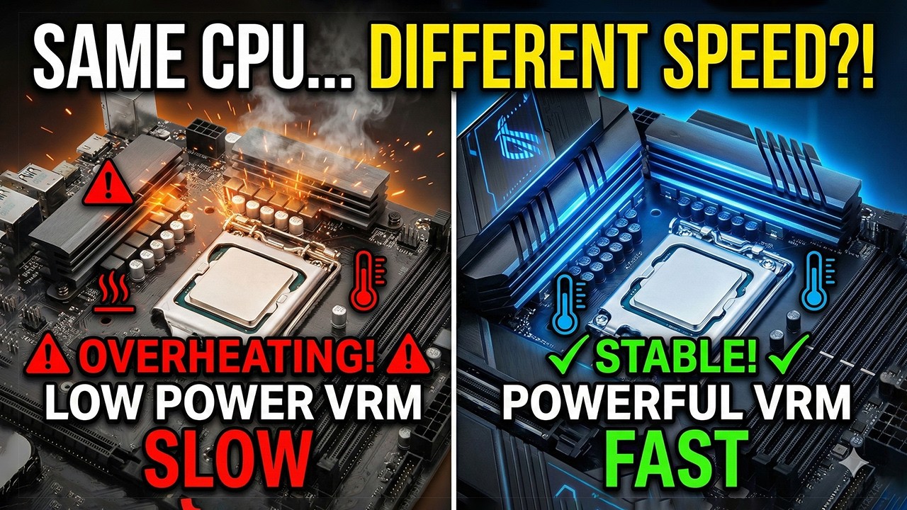 Motherboard Power Delivery — The TRUTH No One Told You!