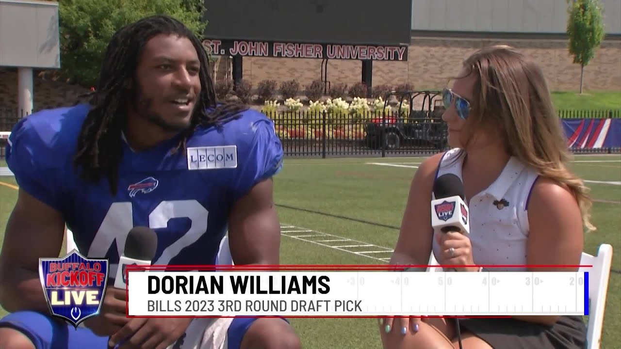 5 Questions with Bills rookie LB Dorian Williams