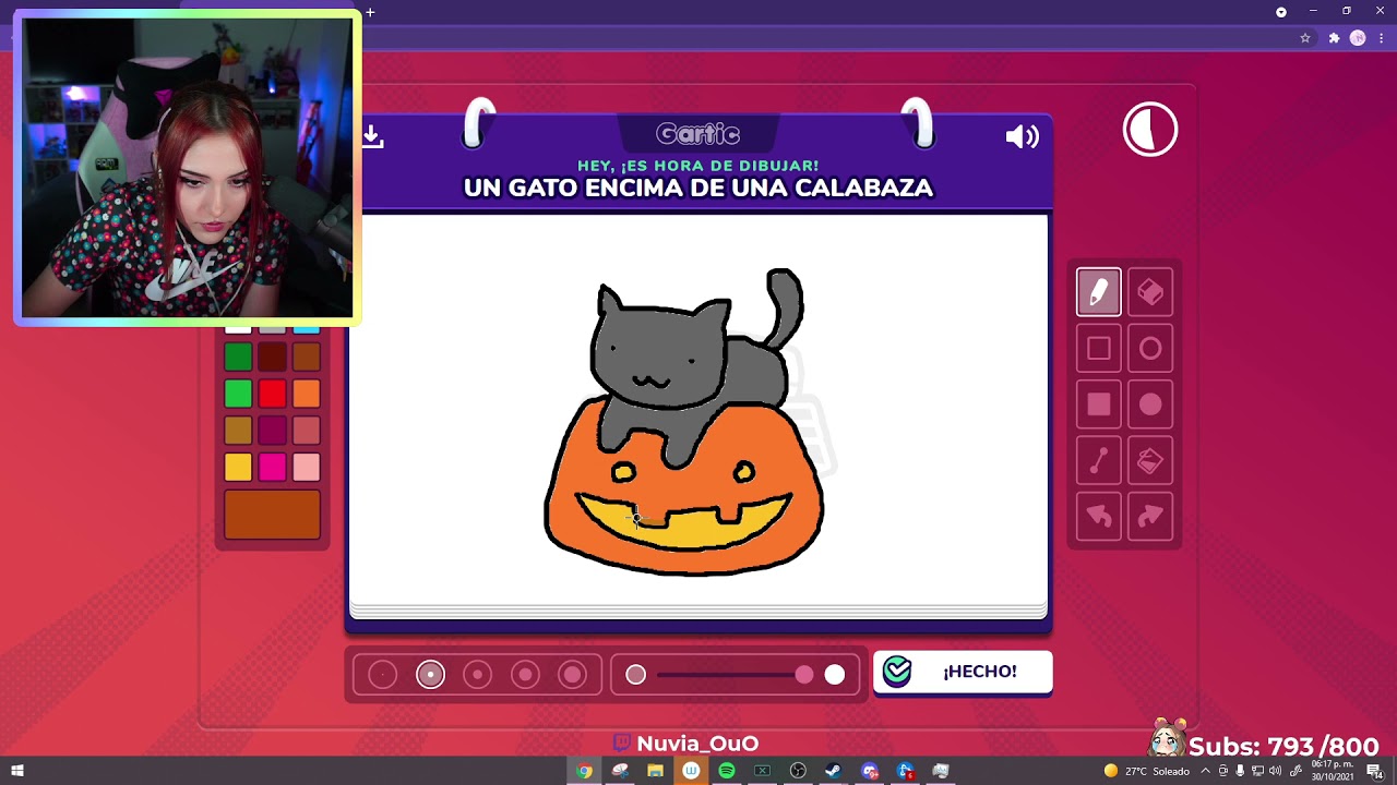 NUVIA JUEGA GARTIC PHONE con ARIGAMEPLAYS, JUANSGUARNIZO, KOMANCHE y mas || Parte 1