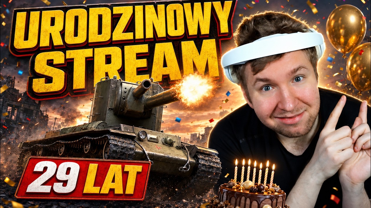 STREAM URODZINOWY - 29 LAT - ODBIERZ CAMO, REZERWY i INNE!