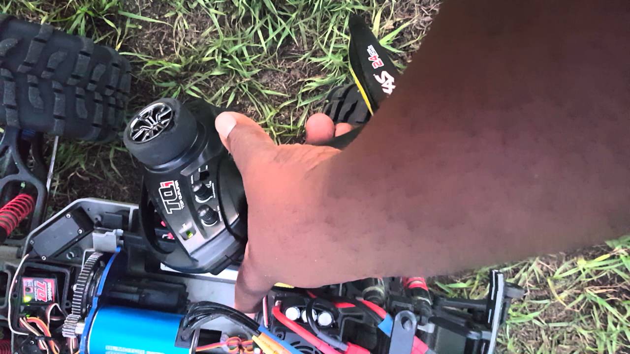 3670 1900KV 4P Brushless Motor & 120 Brushless ESC with BEC for 1/8 RC Cars O92O