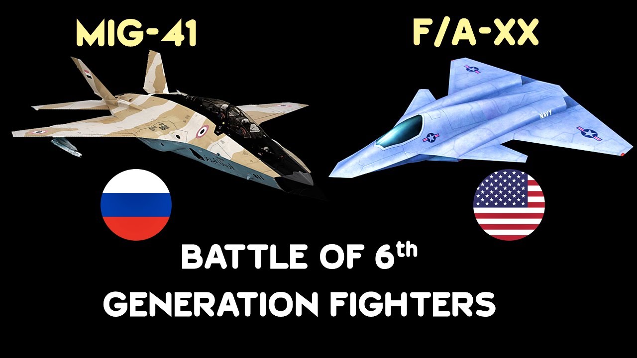 Which will be the best sixth- Generation Fighter Jet? Mikoyan MiG-41 or FA-XX ?