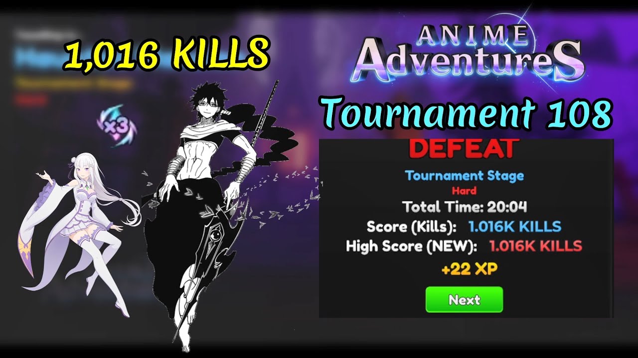 [NO GOJO] 1,016 KILLS STRAT TOURNAMENT 108 | Anime Adventures