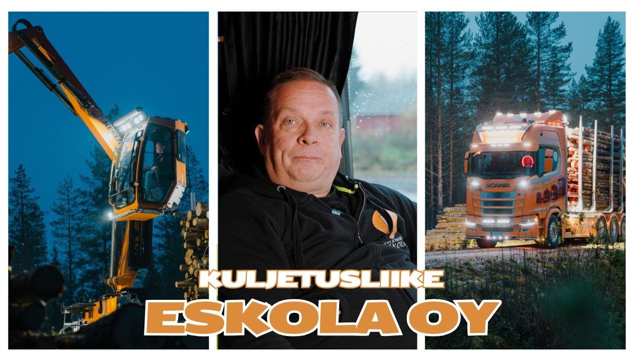 70 - vuotta tienpäällä | Kuljetusliike Eskola Oy:n uusi juhlavuoden Scania