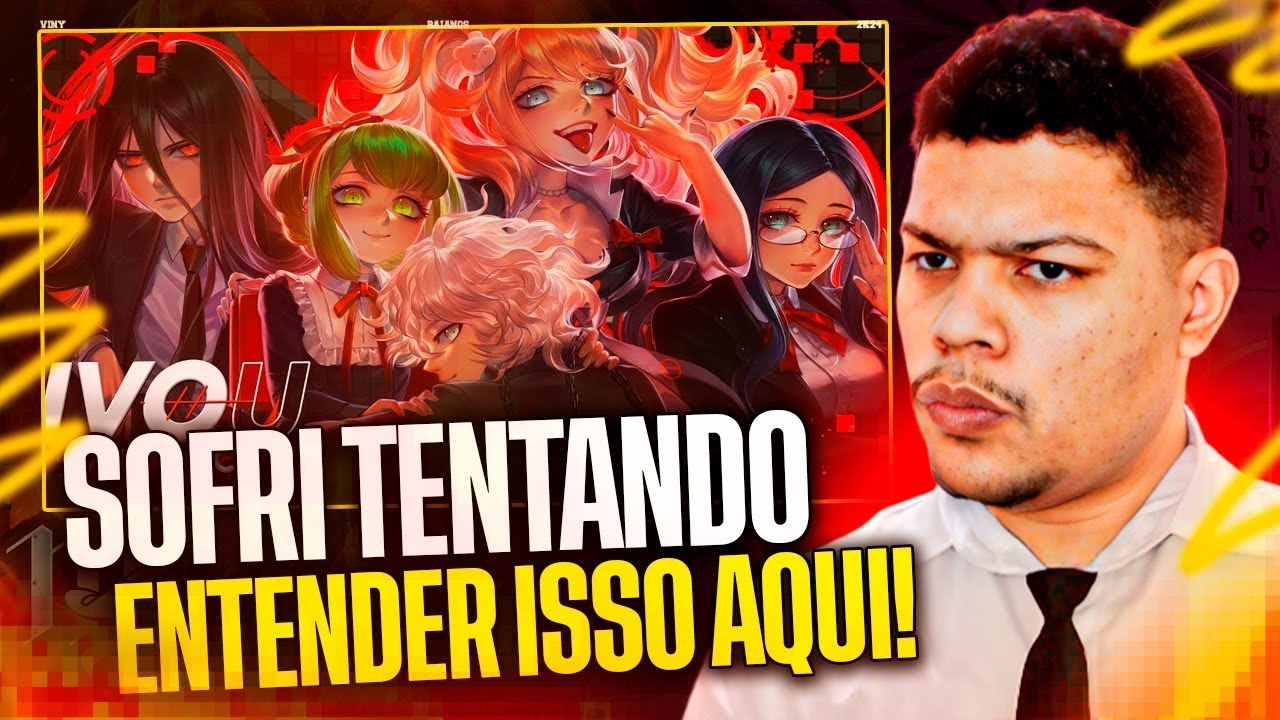 TEM ANIME DISSO? | Tribunal do Desespero | Mastermind (Danganronpa) - Ivou [REACT]