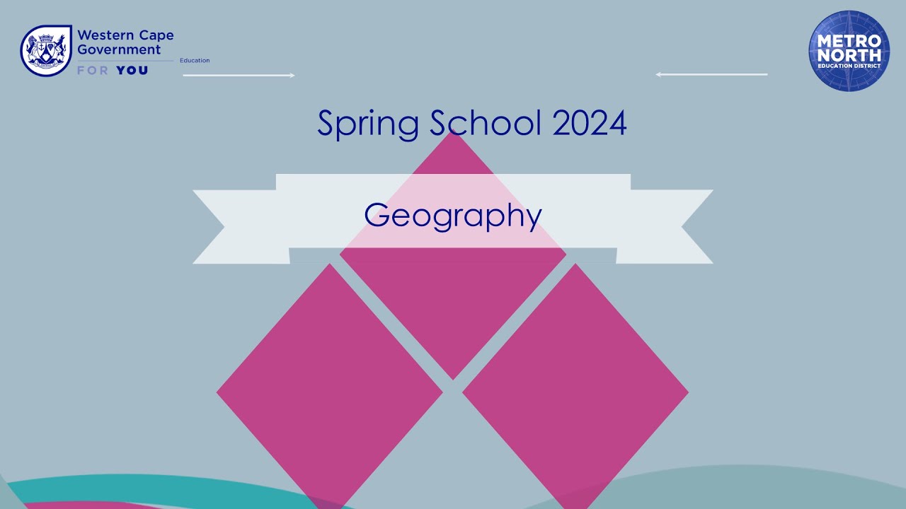 Spring School Geography 2024