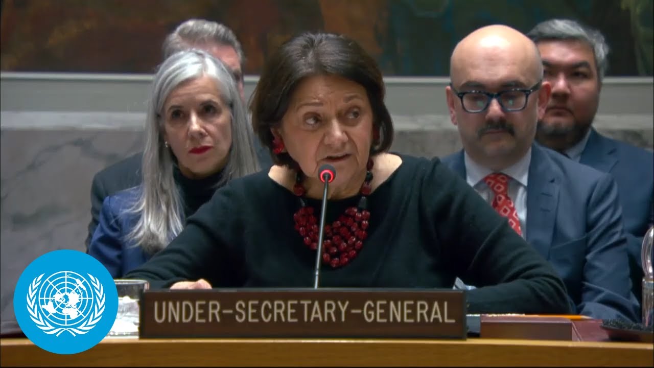 Children, Technology, Education in Conflict - DPPA Briefing | United Nations