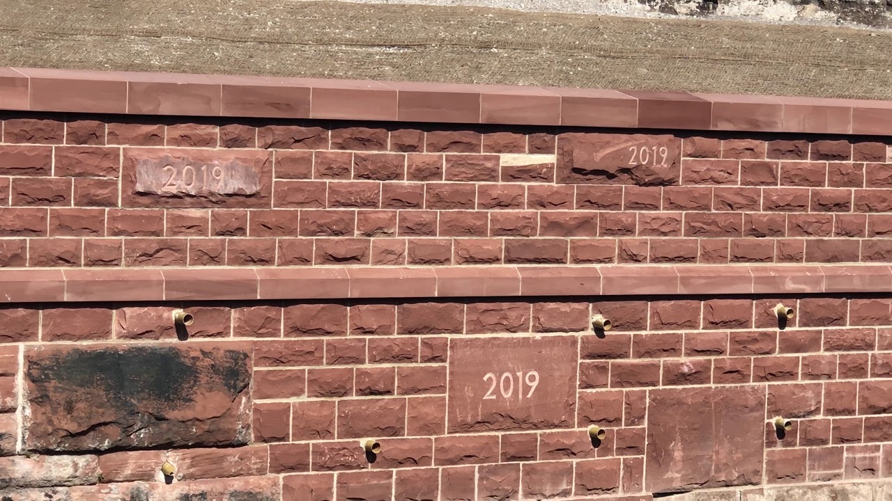 New Edge hill cutting wall, Liverpool