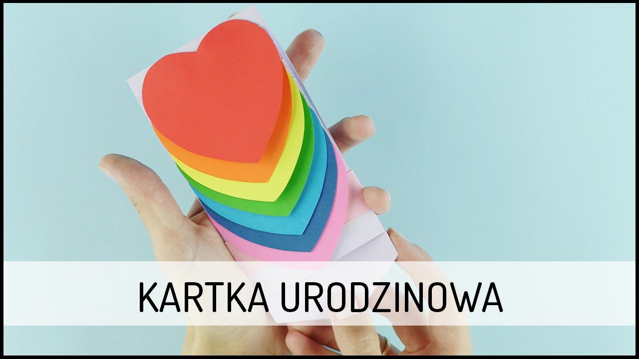 DIY Kartka Urodzinowa | DOMODI TV
