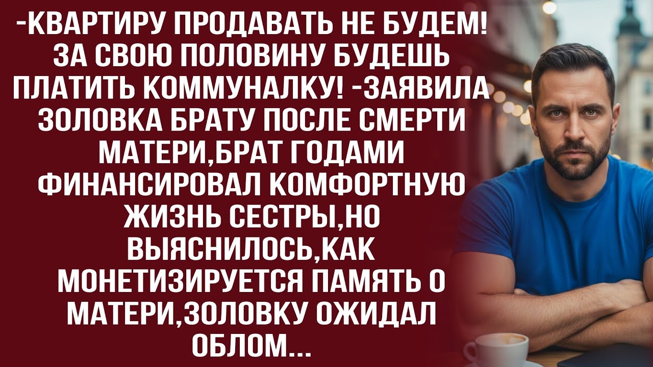 Я не позволю торговать маминой памятью с молотка! -визжала золовка...
