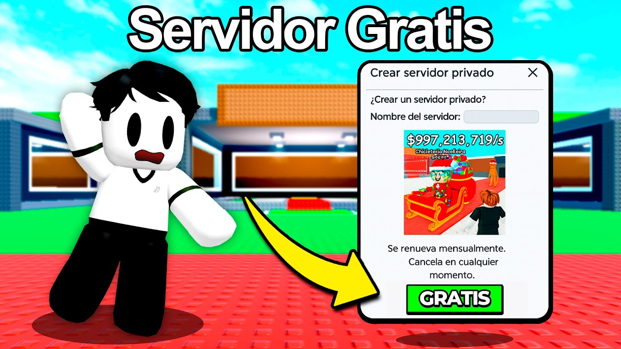 ¿SERVIDOR GRATIS? 😱 SECRETOS de STEAL a BRAINROT