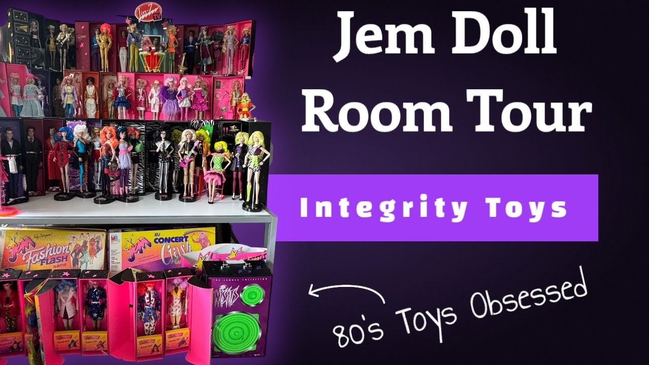 Integrity Jem dolls room tour -Come visit my collection with me