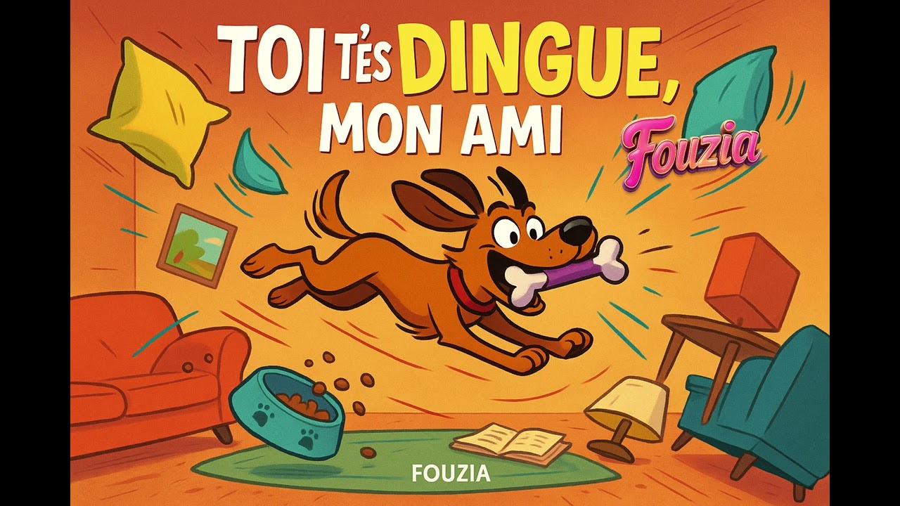 Toi t’es dingue, mon ami"e"  Chanson délire pour nos chien par Fouzia