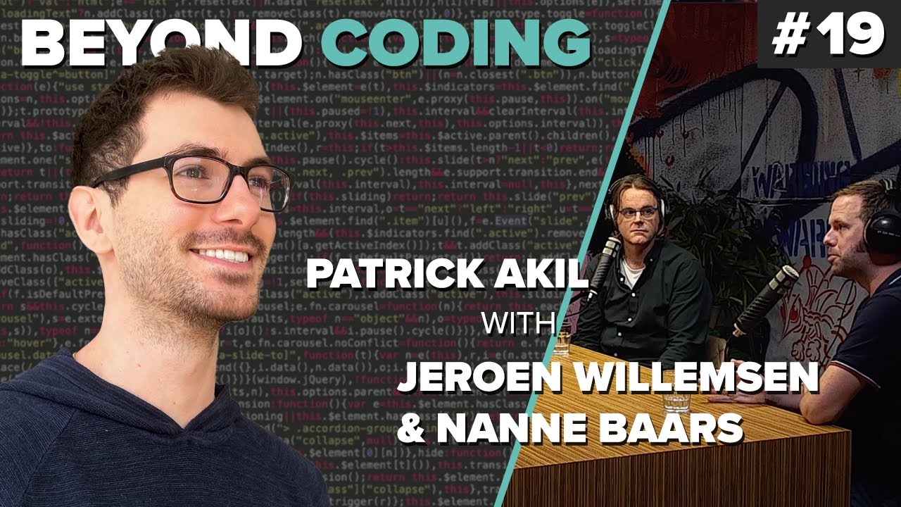 Personal Risk and Online Security // Beyond Coding #19 Patrick Akil, Jeroen Willemsen & Nanne Baars