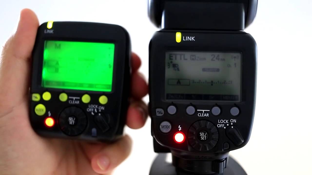 Как настроить Canon 600EX-RT для беспроводной вспышки