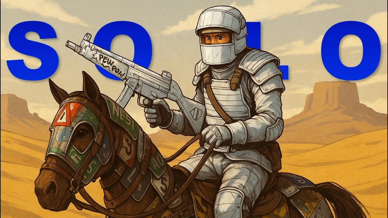 How a Solo Horseman Conquers the Desert in Rust