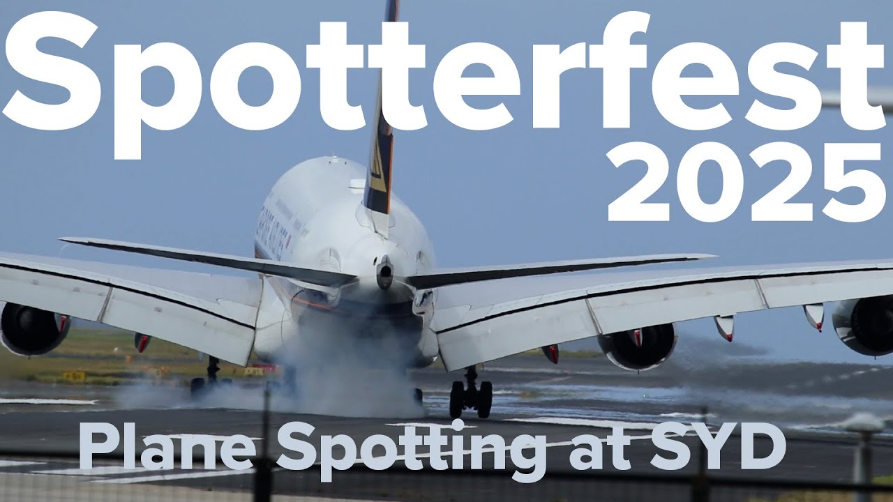 Споттинг самолётов на Spotterfest 2025 — празднование 2222 подписчиков