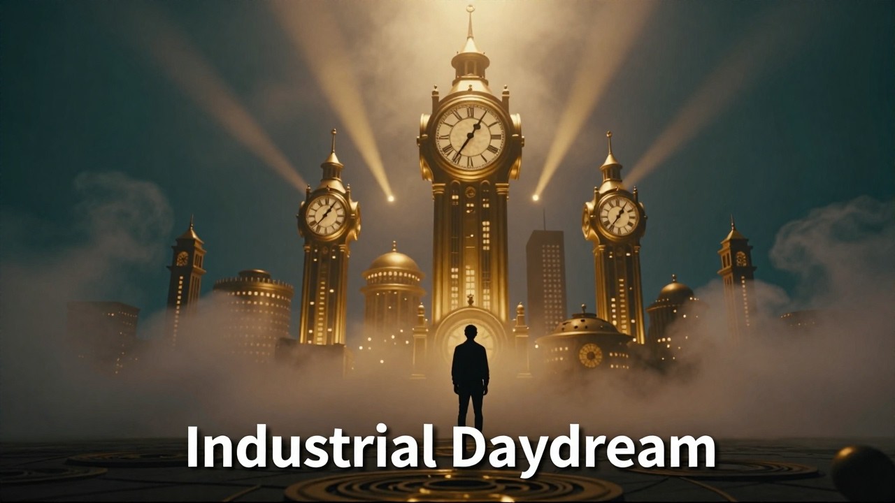 Steampunk Dreamworld | Étude No.2 | A Cinematic Mechanical Landscape