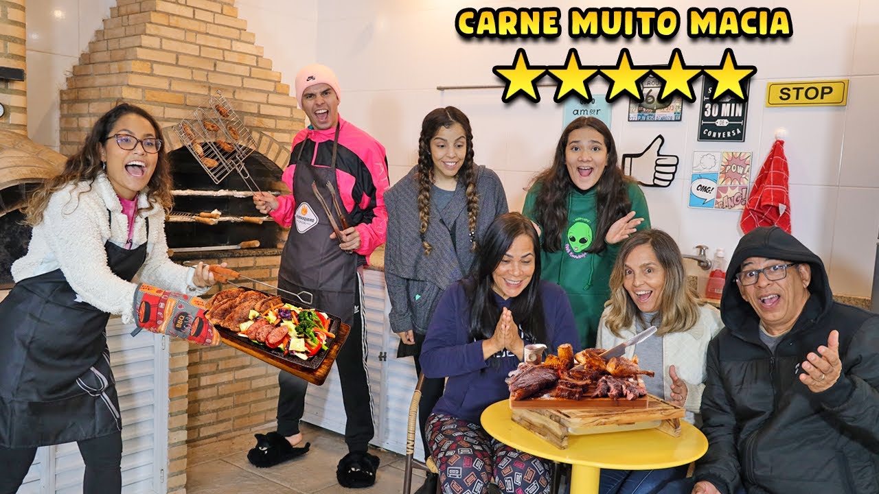 TRANSFORMAMOS A MANSÃO EM UMA CHURRASCARIA 5 ESTRELAS! - INCRÍVEL!