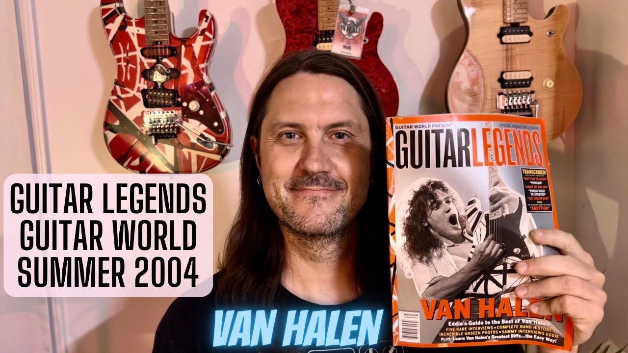 Eddie Van Halen Guitar World  Guitar Legends Summer 2004
