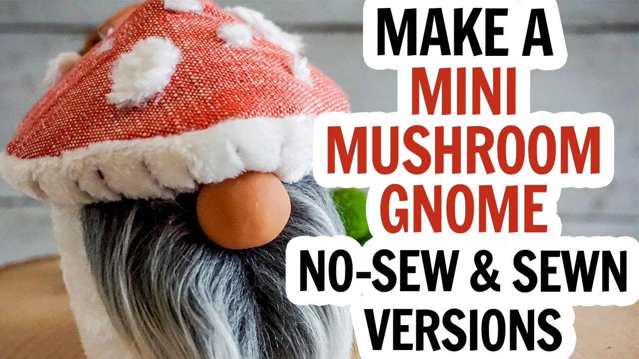 Mushroom Gnome - Wild Gnome Sewing Pattern from Ruffles and Rain Boots
