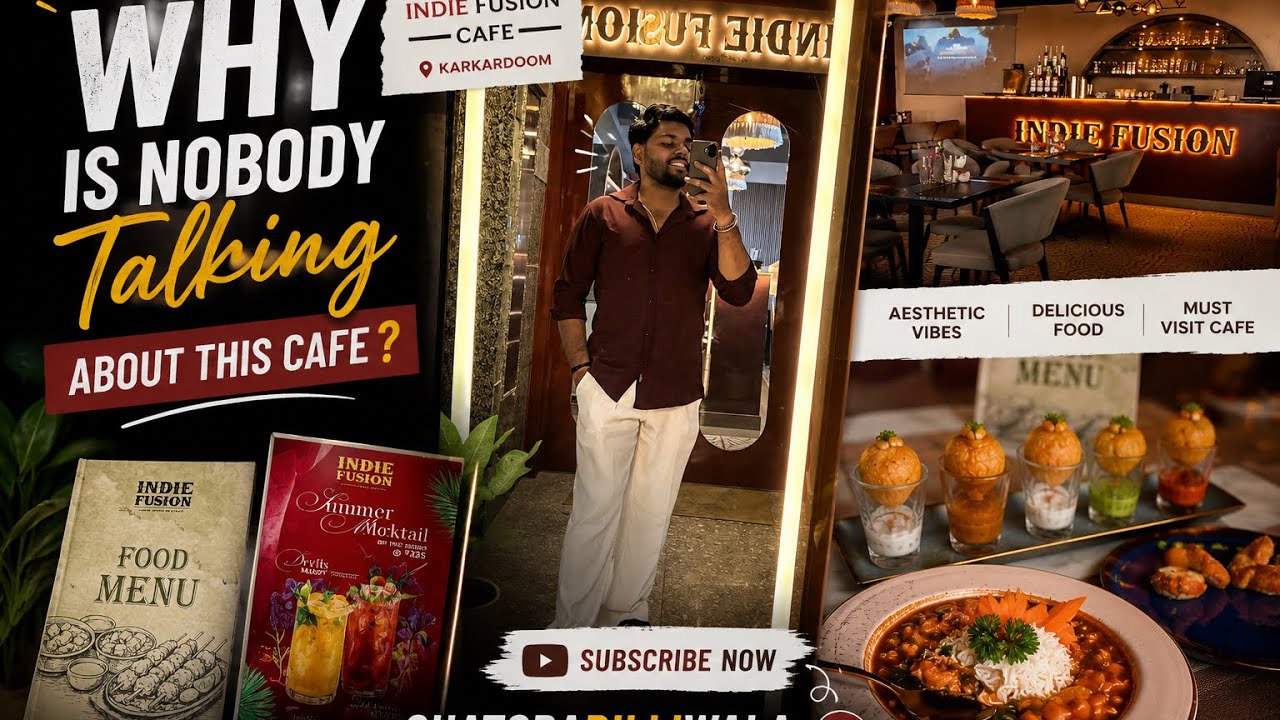 First time Tried Thai Curry and Beetroot Kebab | Chatoradilliwala | Indie Fusion Cafe | karkardooma