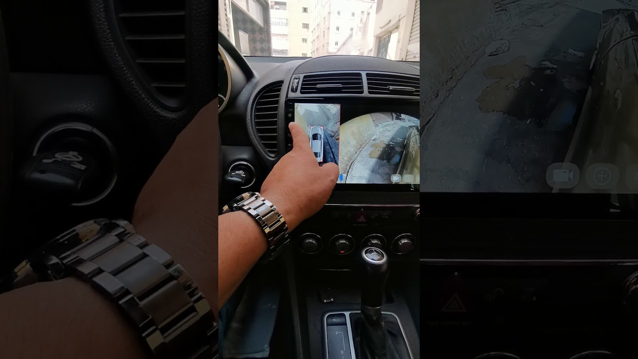 وعدناكم بالجديد  ووفينا بوعدنا  .   4 كاميرات 360 درجه  لكل السيارات ( تقنيه تفوق الخيال)