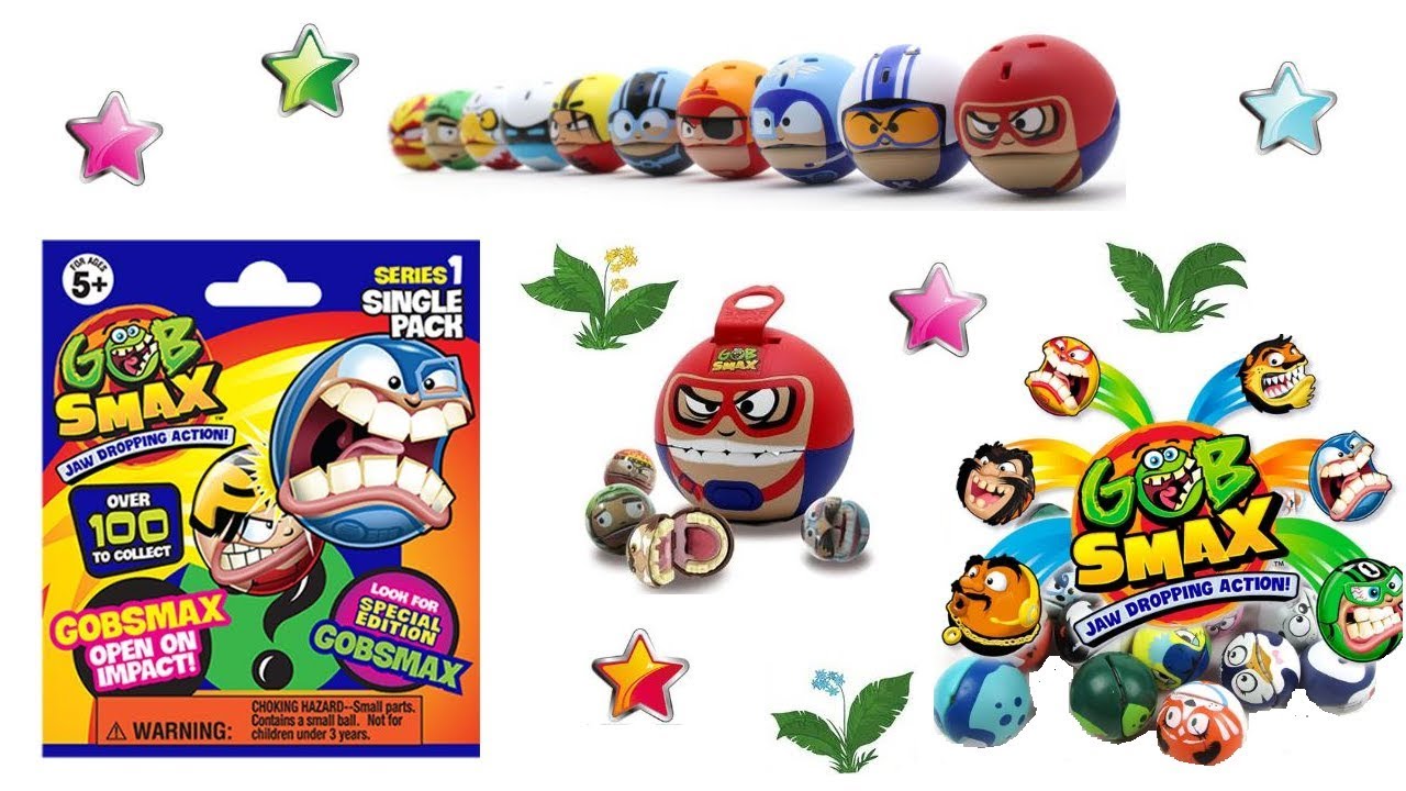 GOBSMAX! Toys Review. ГОБСМАКС! Oбзор Зубастиков. Видео для детей.