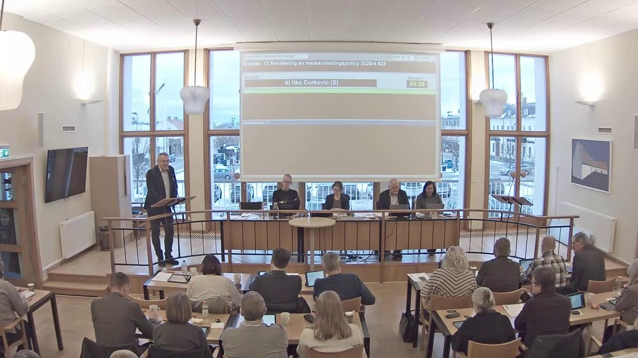 Borgholms Kommun, Tingssalen 2026-02-16