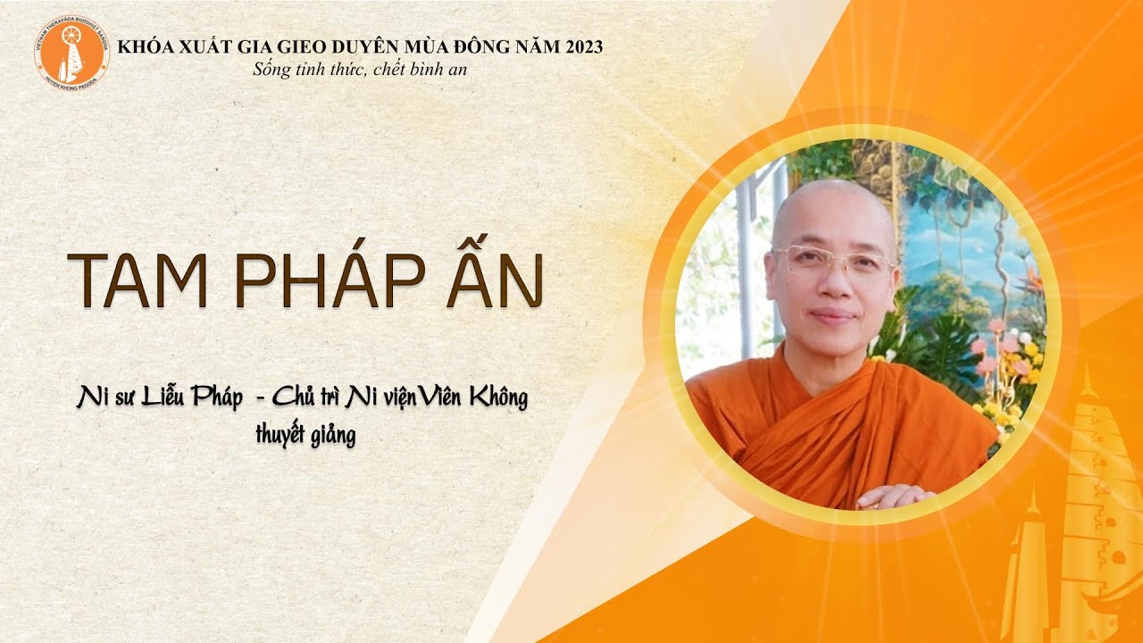 Tam Pháp Ấn - Ni sư Liễu Pháp, Chủ trì Ni viện Viên Không thuyết giảng