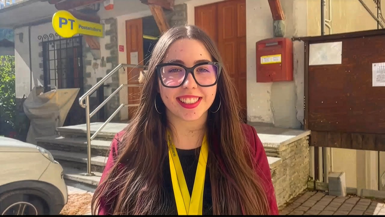 L&rsquo;ufficio postale del piccolo comune di Valsavarenche