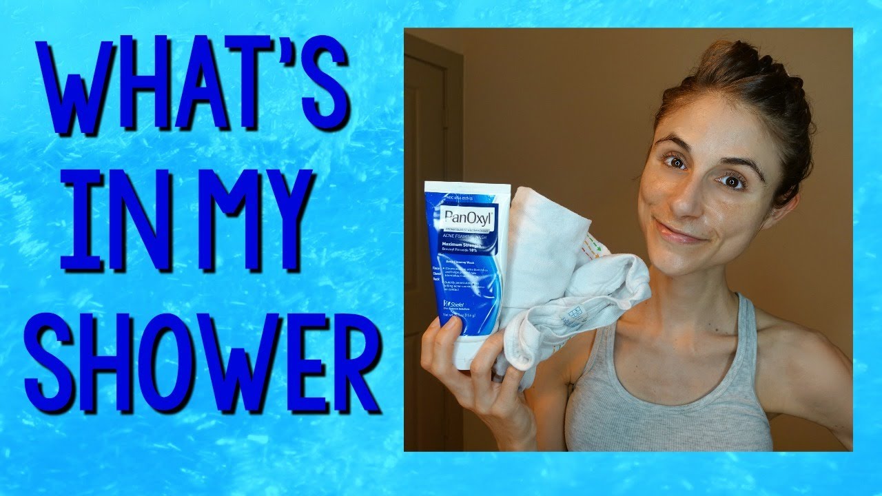 What's in my shower: A dermatologist's SKIN CARE & HAIR CARE: