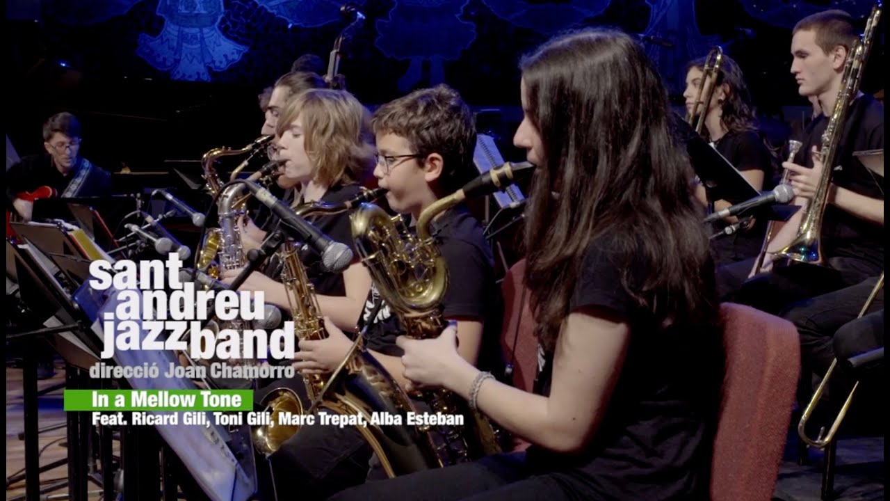 2022  In a mellow tone  (SANT ANDREU JAZZ BAND & RICARD GILI, TONI GILI, MARC TREPAT ,JOAN CHAMORRO)