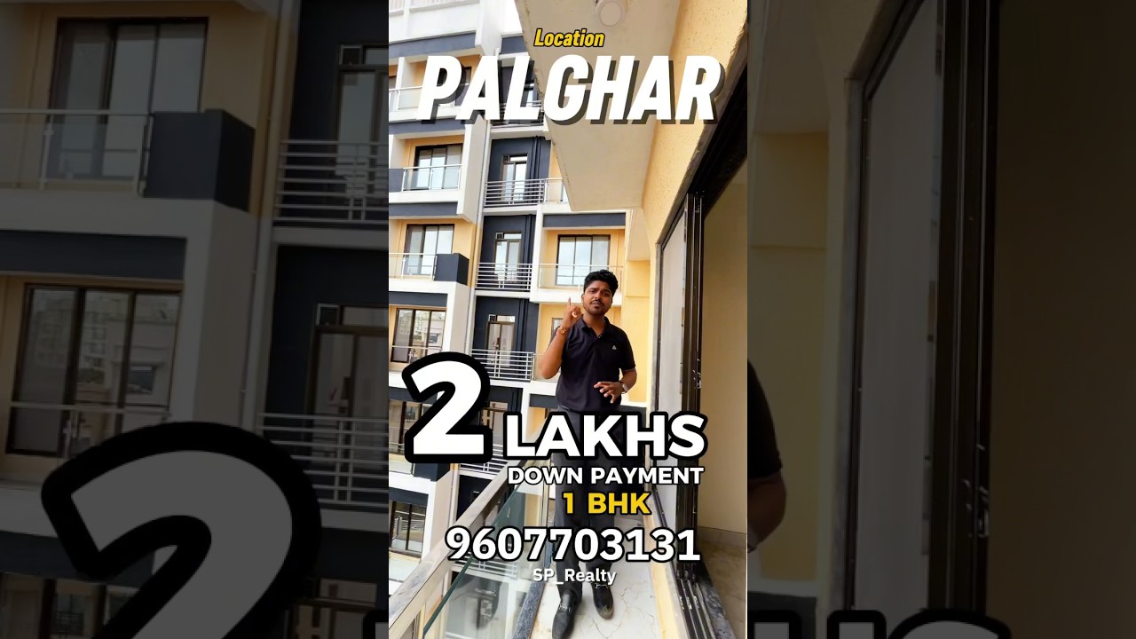 Ready to move 1 bhk flat in Palghar  #palghar #1bhk