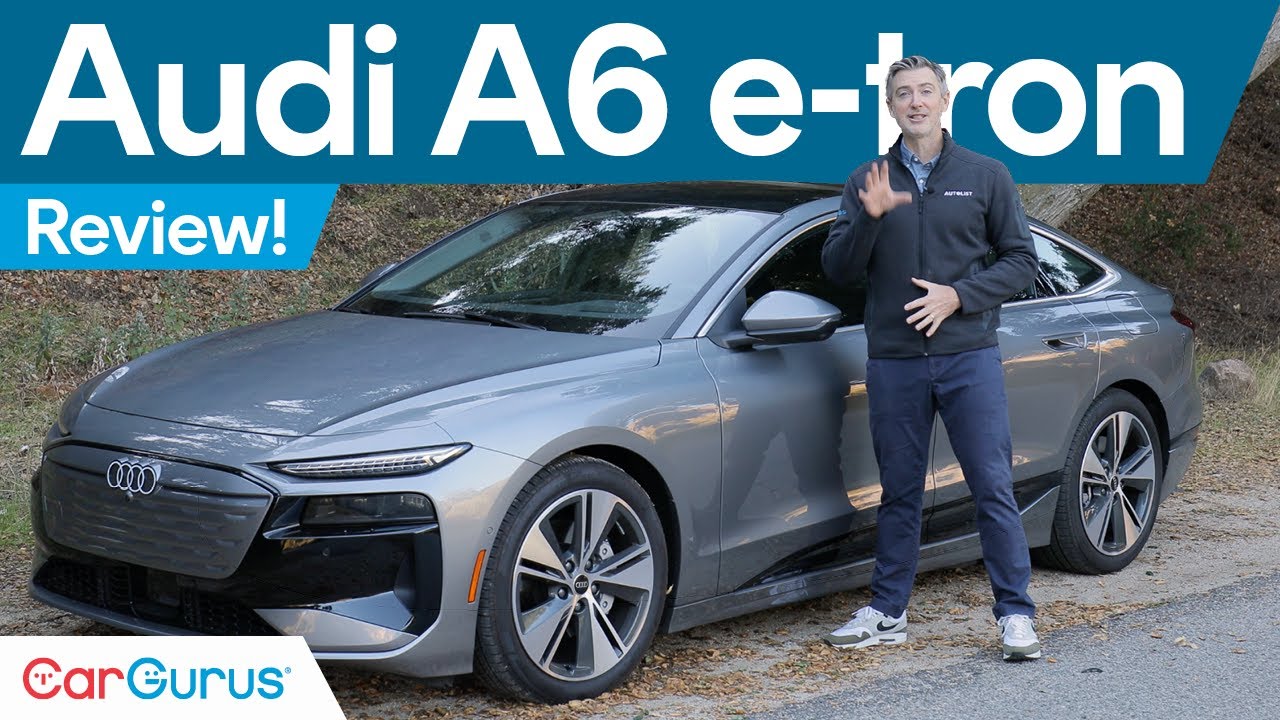 Обзор совершенно нового Audi A6 e-tron | Электрический A6!