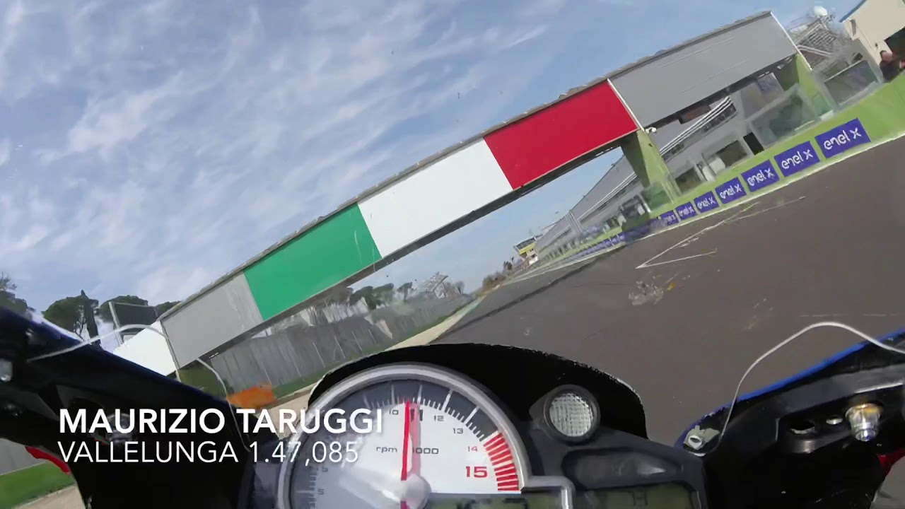 Bmw S1000RR 2010 - Vallelunga On Board 1.47,085