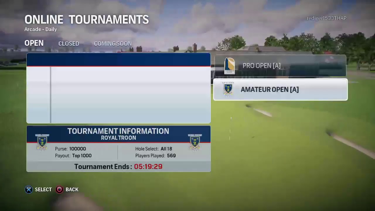 Golfin' With rediger1533THAP-Episode 11