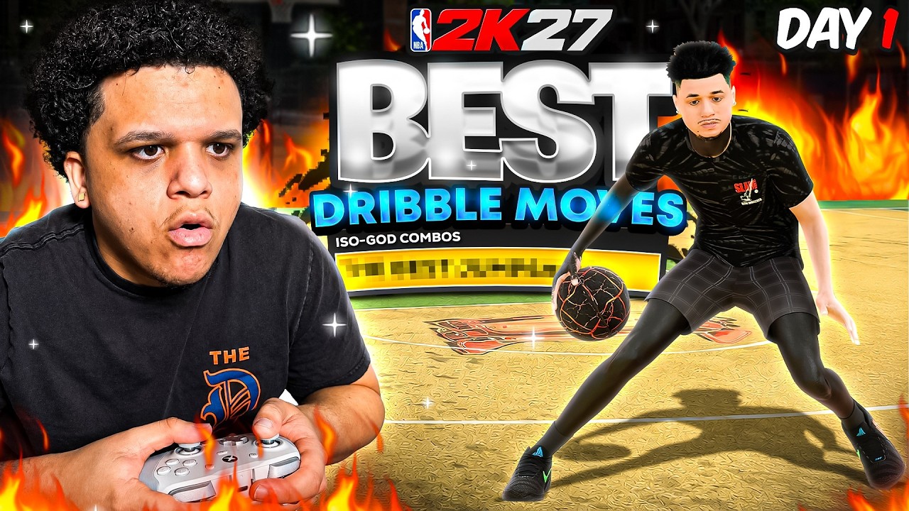 DAY 1 DRIBBLE MOVES on NBA 2K27 ARE CRAZY! BEST DRIBBLE MOVES 2K27