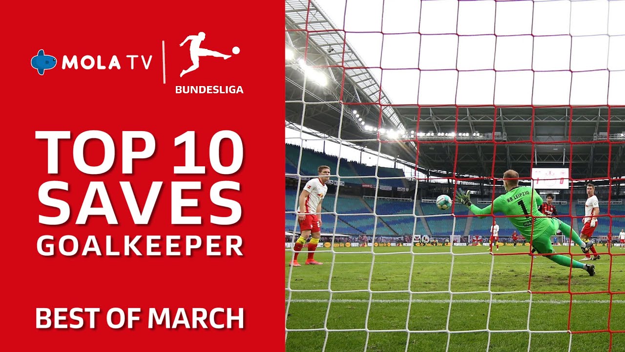 Bundesliga | Top 10 Goalkeeper Saves All Players Best of March