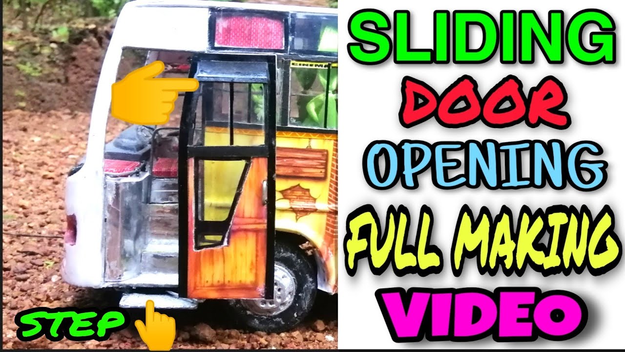 SLIDING DOOR OPENING FULL MAKING  | akshay chandran | #prakashbody