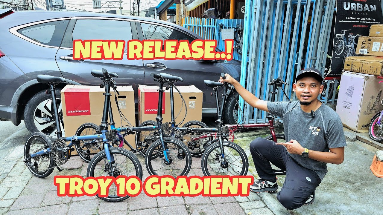 Review Sepeda Lipat ELEMENT Troy 10 Gradient 2024