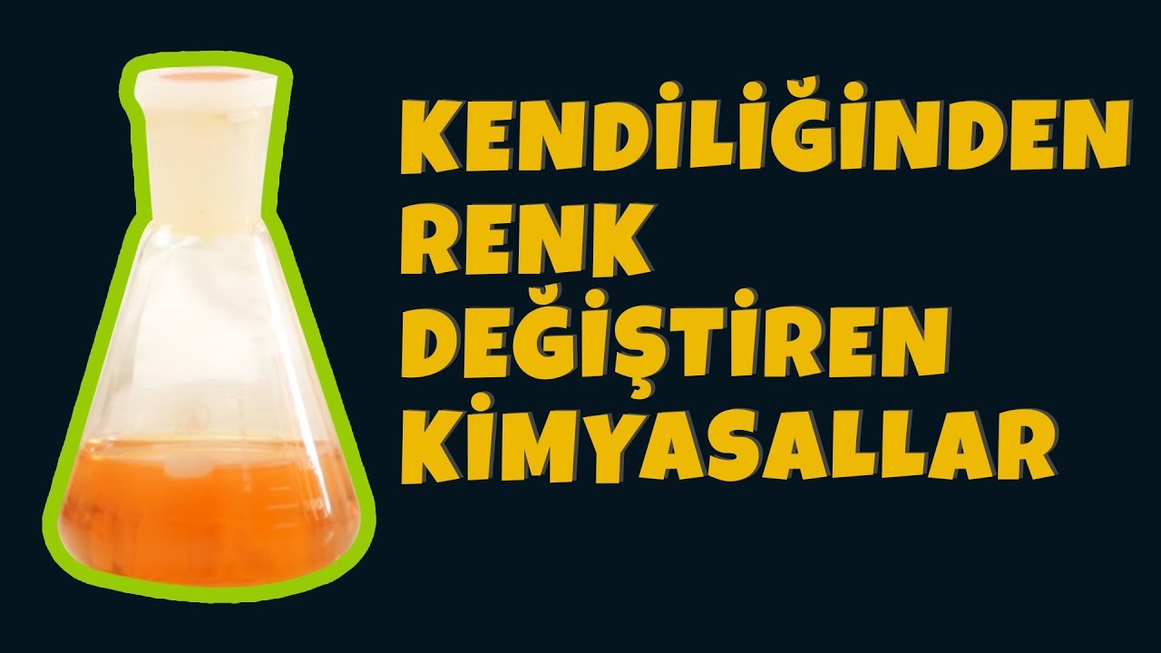 Kendiliğinden Renk Değiştiren Kimyasallar