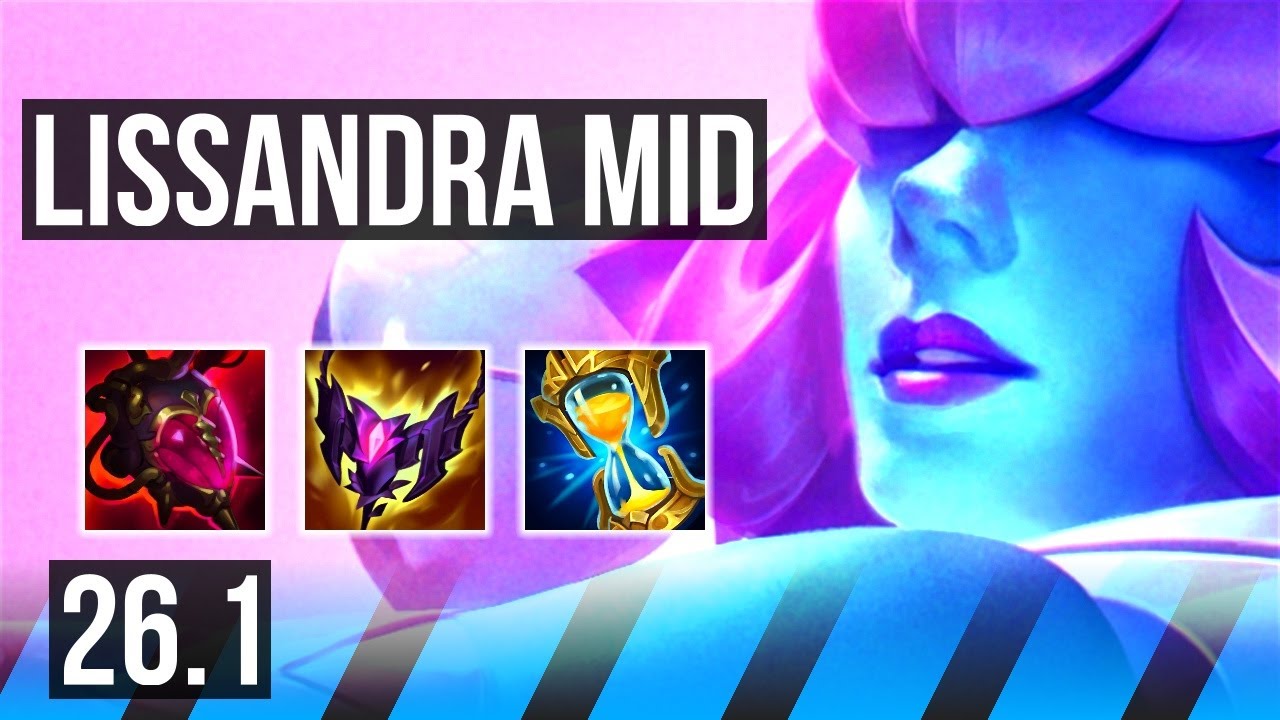LISSANDRA vs YASUO (MID) | EUW Master | 26.1