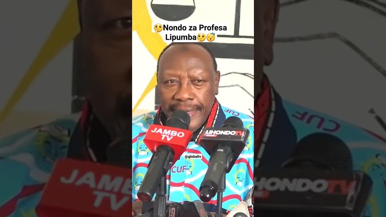 🤔Nondo za Profesa Lipumba 🤔😴 