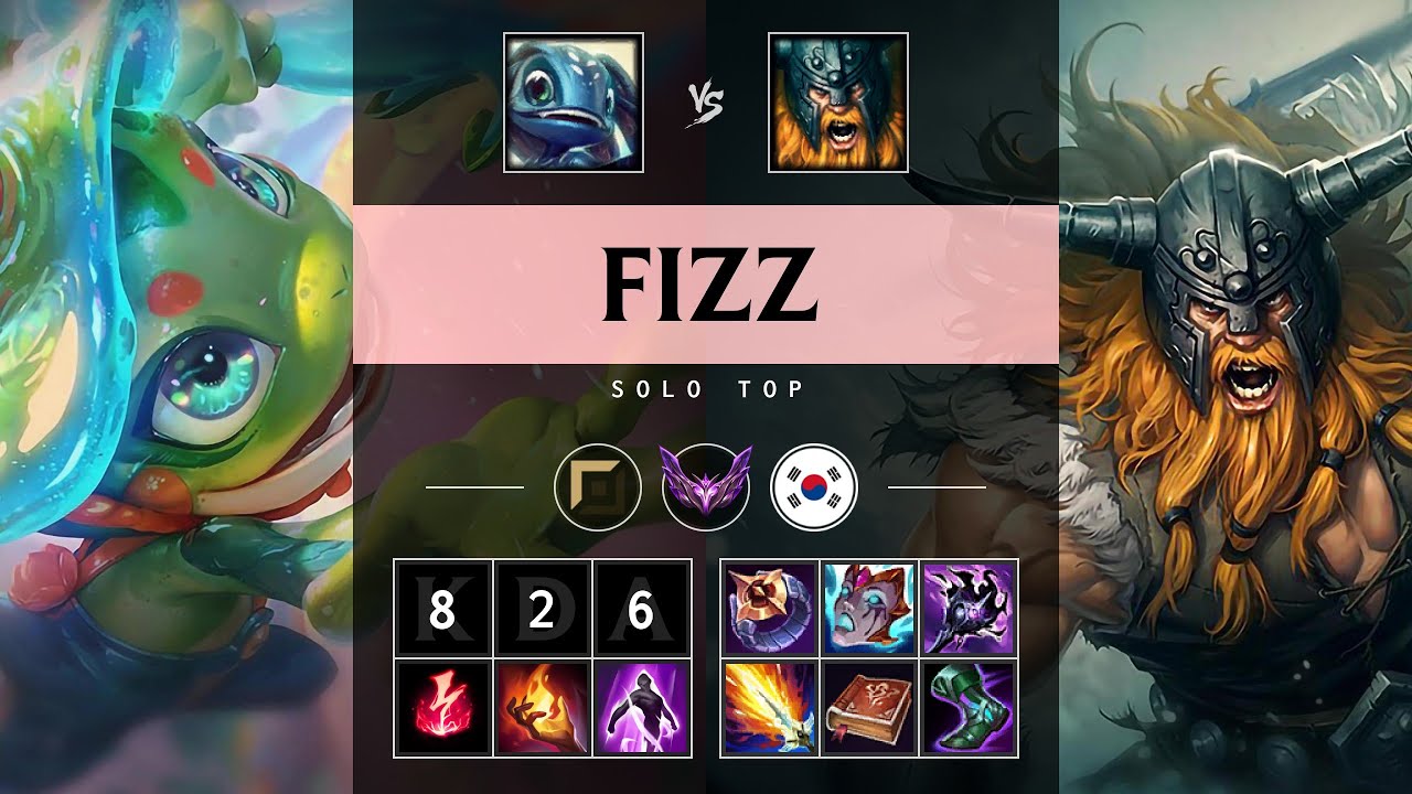 Fizz Top vs Olaf - KR Master Patch 25.15