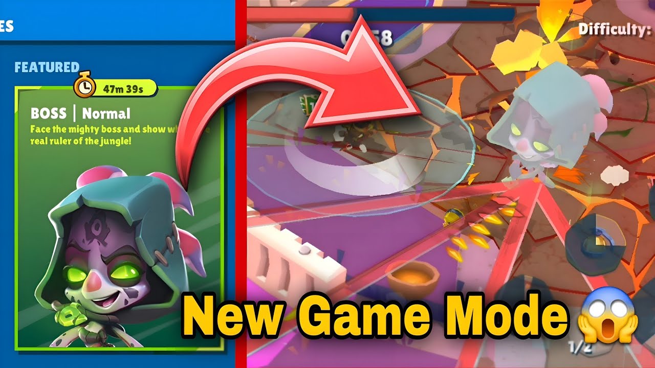 New BOSS Mode In Halloween Update || New Mode Info || Zooba